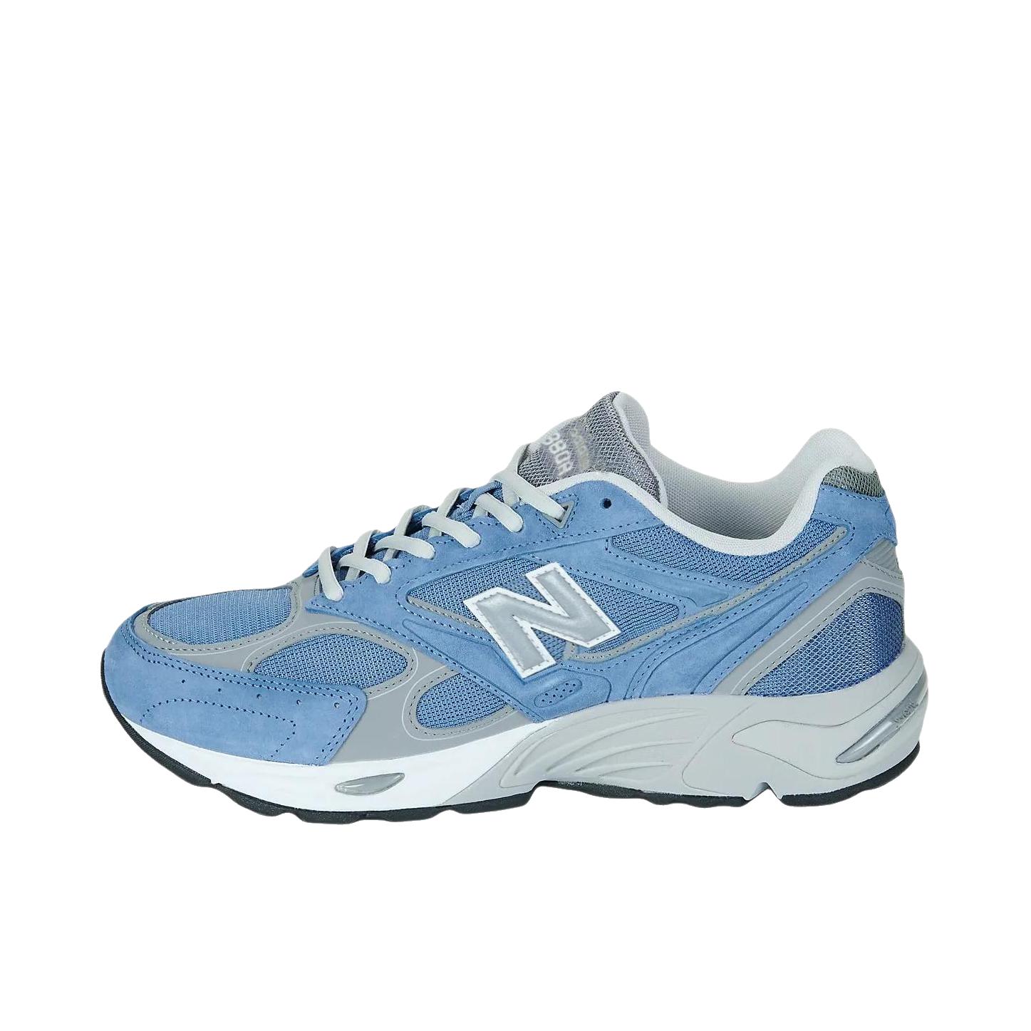 推荐商品：New Balance 880r 运动休闲鞋 透气橡胶圆头 D宽/低帮/浅蓝色