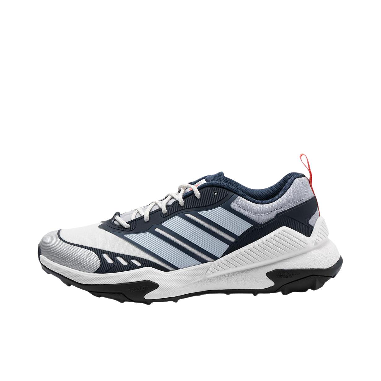 推荐商品：adidas ROAM TREKKER 跑鞋 舒适防滑耐磨 奶白色/蓝色