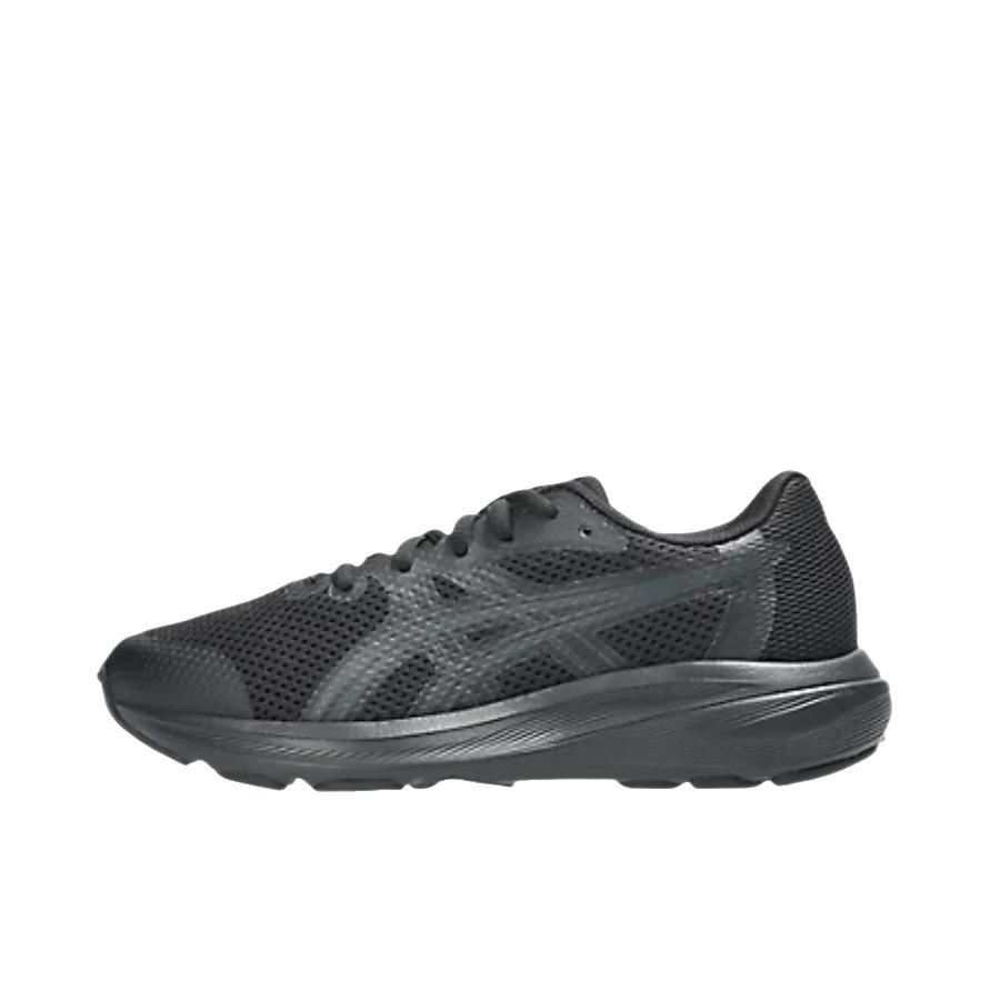 推荐商品：Asics/亚瑟士 CONTEND 10 GS 运动休闲鞋 厚底耐磨舒适系带 大童/黑色/载体灰 