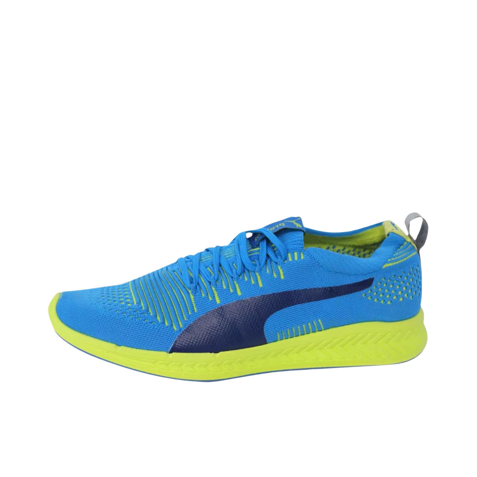 推荐商品：Puma/彪马 Lgnite Evo Knit 3D 防滑 耐磨 跑鞋 低帮/天蓝色
