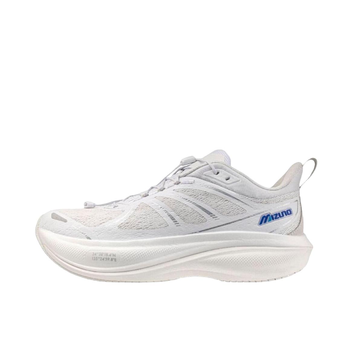 推荐商品：Mizuno/美津浓 Wave Rider 30.2 跑鞋 舒适百搭耐磨回弹 低帮/白色