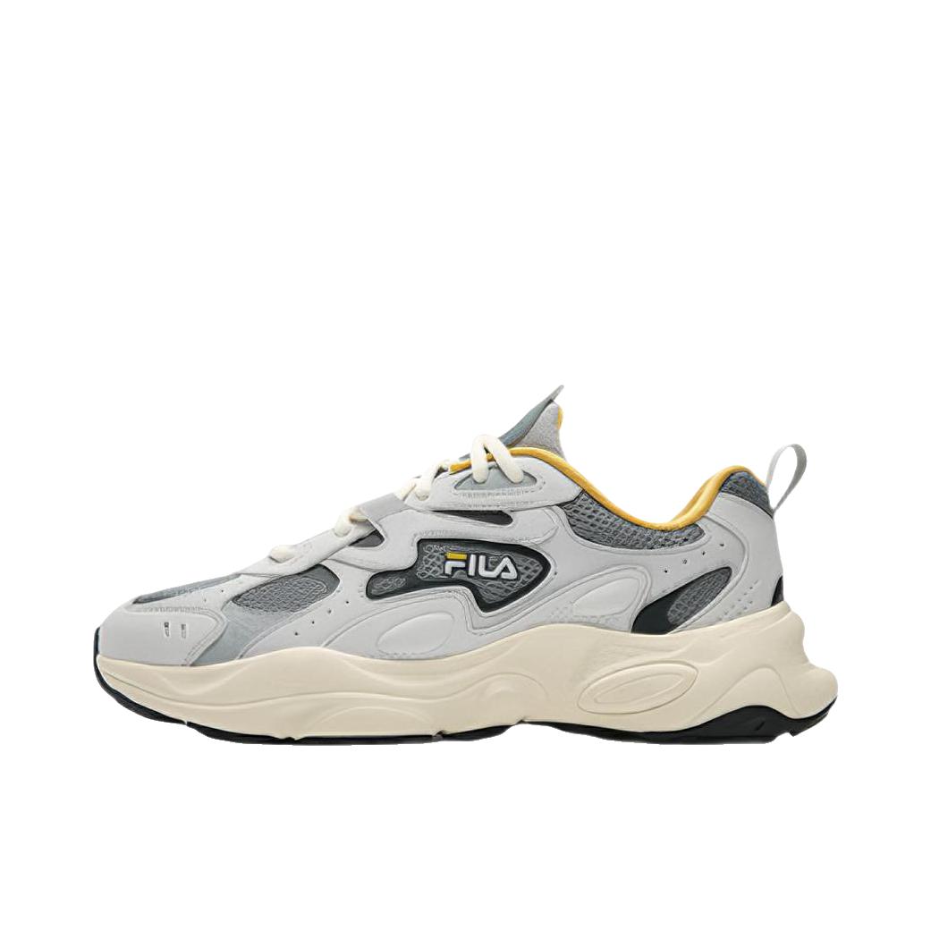 推荐商品：FILA/斐乐 火星5 老爹鞋 厚底复古增高 中灰色/藕灰色