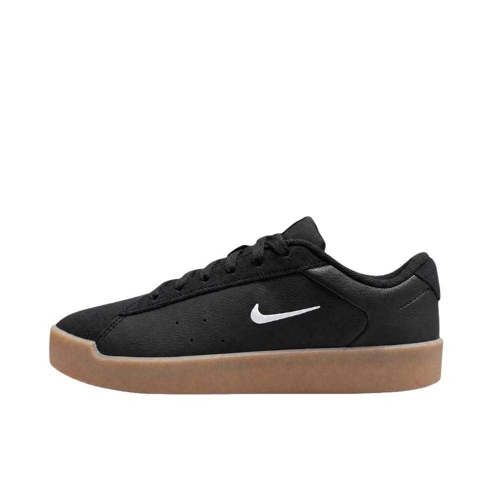 推荐商品：Nike Court Heritage 板鞋 百搭厚底系带圆头 低帮/黑色