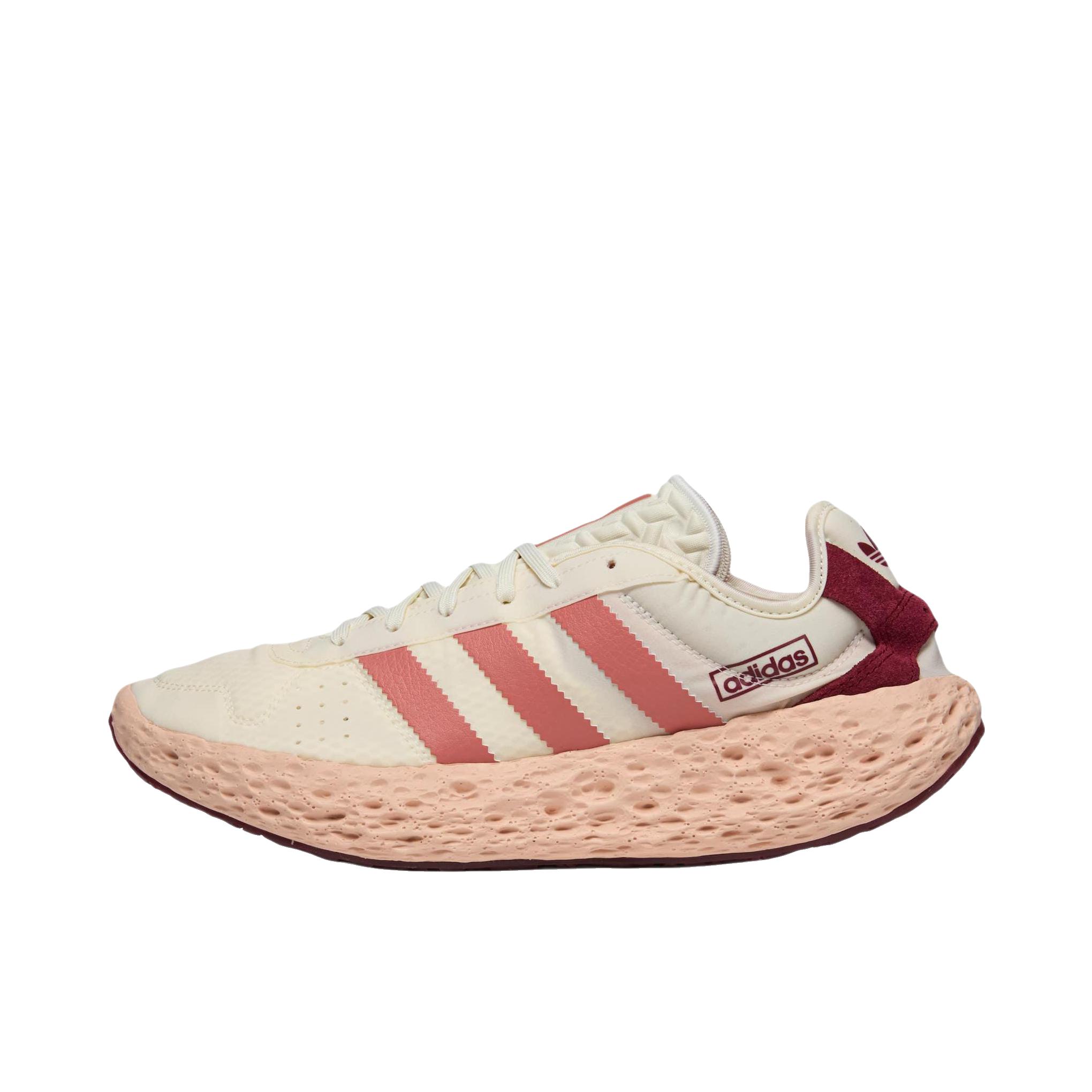 推荐商品：adidas Originals Zponge 防滑 耐磨 低帮 跑鞋 SVD联名/米色/白色