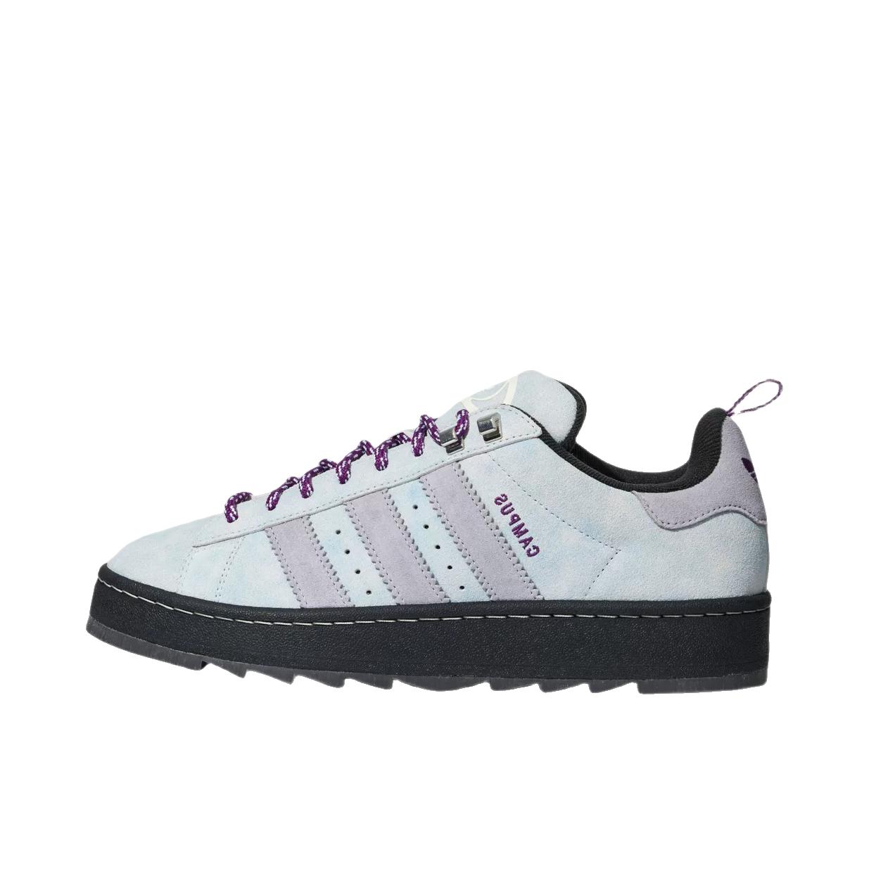 推荐商品：adidas Originals Campus 00s 板鞋 面包鞋 复古缓震透气轻便薄底贴合耐穿圆头包裹性平跟支撑 浅灰色/浅蓝色/灰色