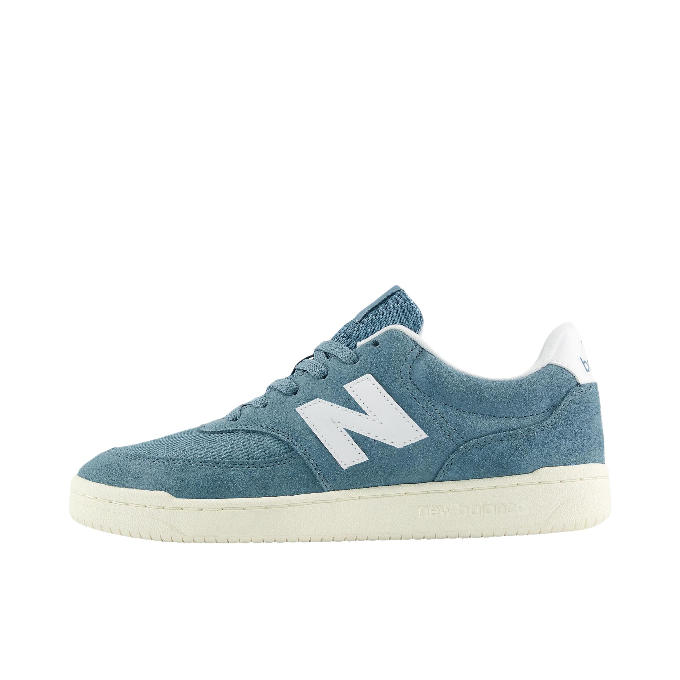 推荐商品：New Balance BB80 防滑 耐磨 板鞋 D宽/低帮/天蓝色