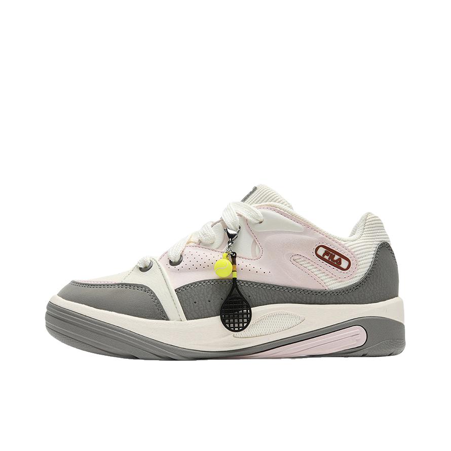 推荐商品：FILA/斐乐 旋点 运动休闲鞋 百搭轻便网球 女款/雪白色/淡紫色/粉色