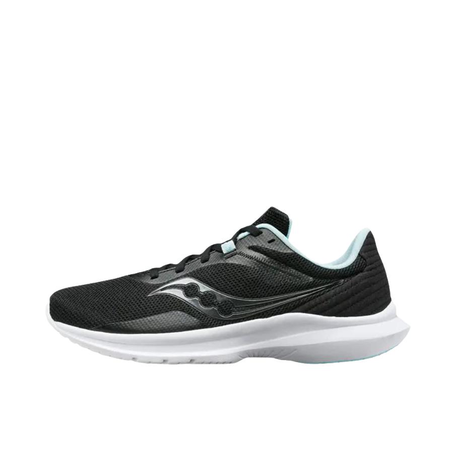 推荐商品：Saucony/索康尼 Convergence 跑鞋 百搭厚底圆头系带 女款/深黑色