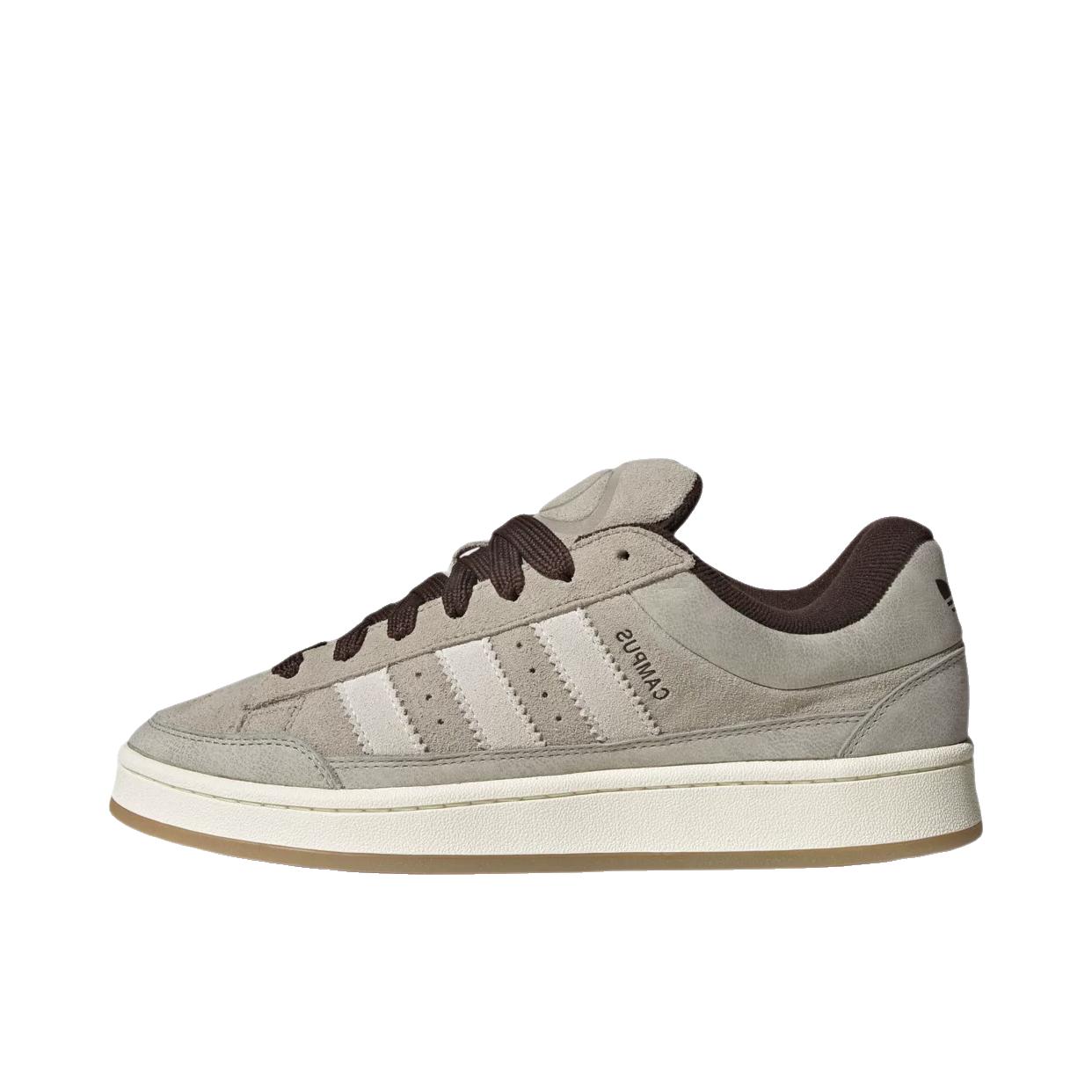 推荐商品：adidas Originals CAMPUS ST 板鞋 面包鞋 经典舒适时尚贴合 灰色/汉玉白