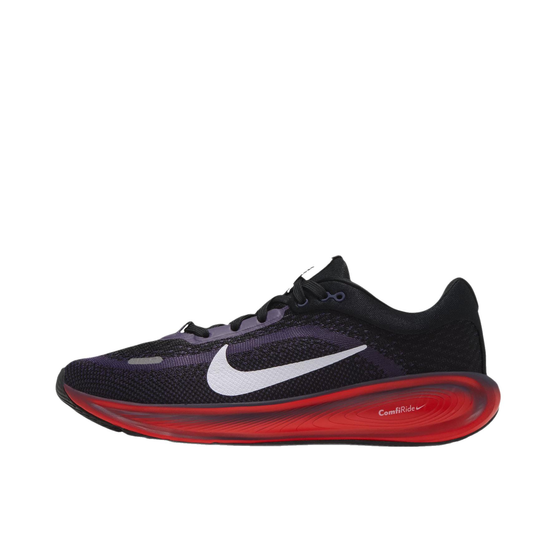 推荐商品：Nike Stellar Ride 跑鞋 舒适耐磨贴合回弹 大童/黑色/浅深红/白色/深乌紫/浅深红