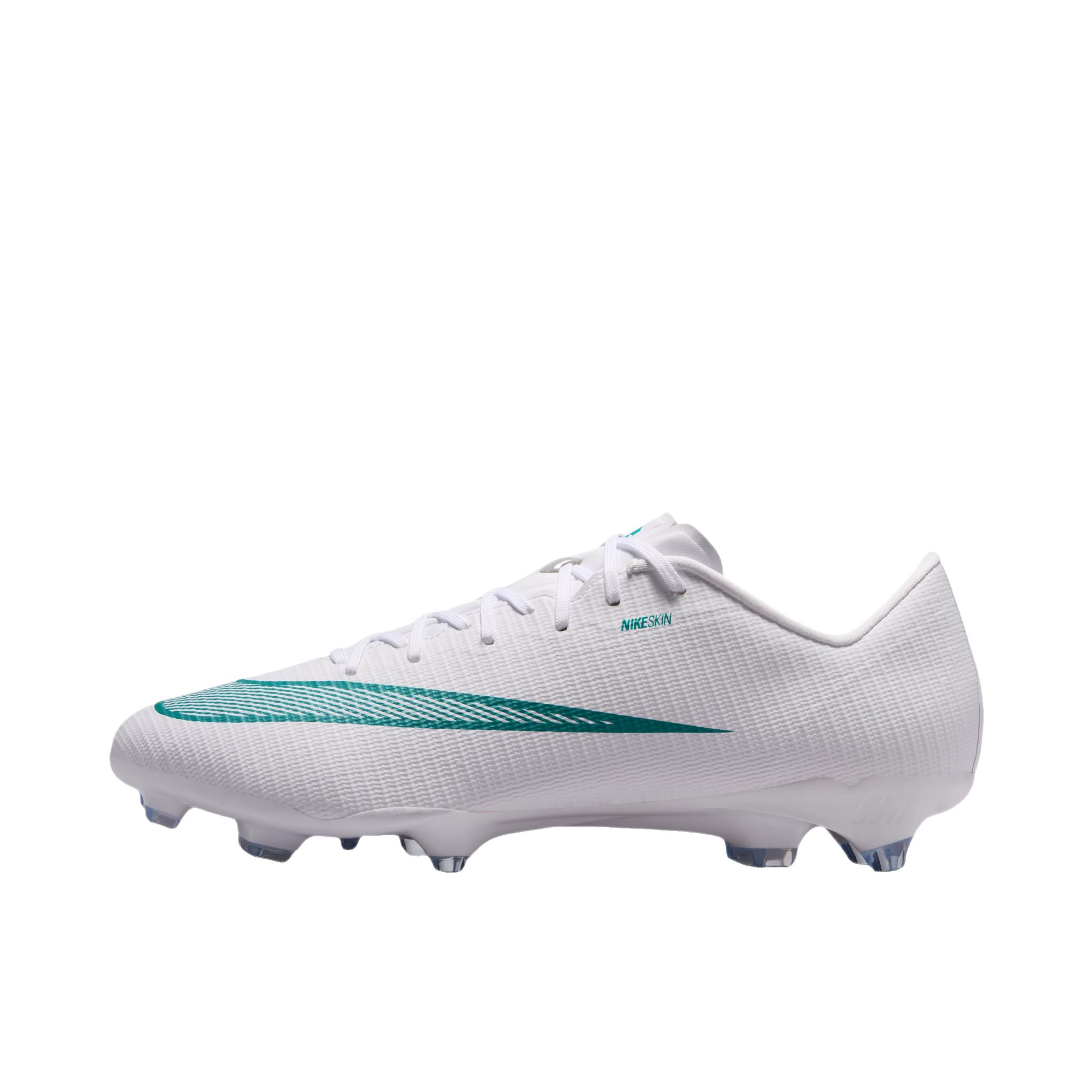 推荐商品：NIKE MERCURIAL VAPOR 17 ACADEMY MG 足球鞋 防滑透气耐磨 低帮/白色/仙人掌绿