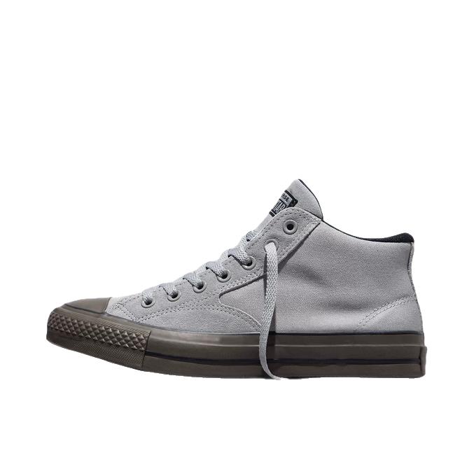 推荐商品：Converse/匡威 Chuck Taylor All Star Malden Street 帆布鞋 复古舒适轻便防滑耐磨支撑圆头高帮 烟灰色