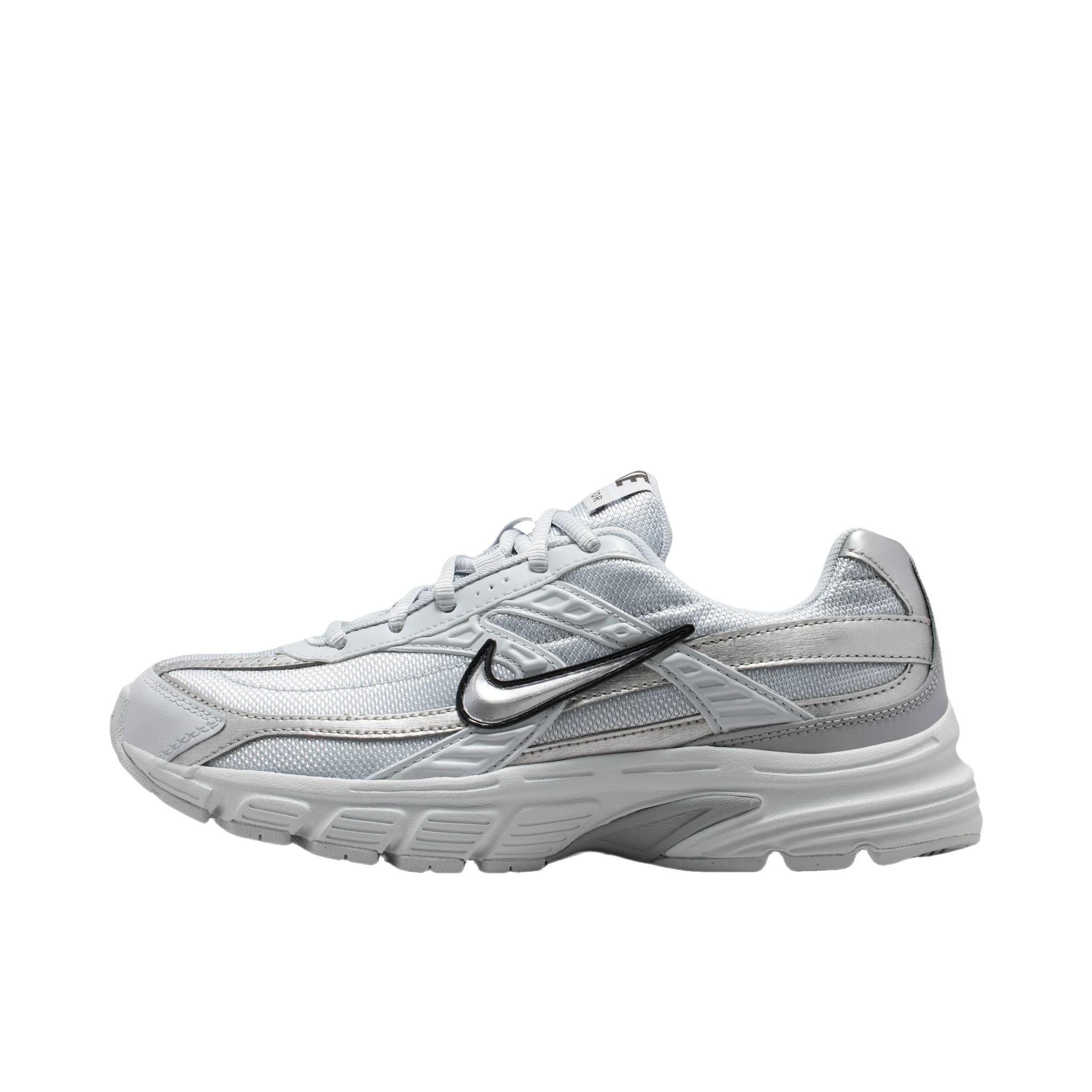 推荐商品：Nike Initiator 跑鞋 缓震耐磨舒适轻便防滑透气支撑复古 白色/金色/金属银/黑色/狼灰色