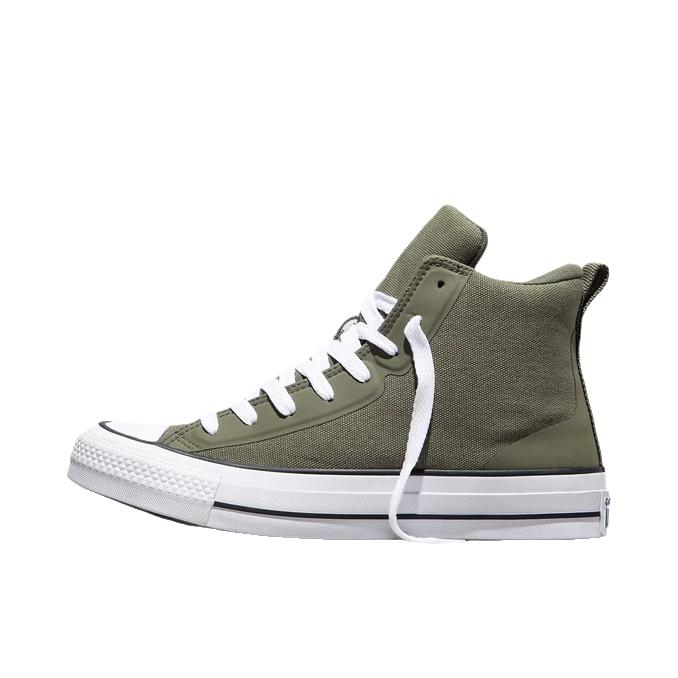 推荐商品：Converse/匡威 Chuck Taylor All Star 帆布鞋 百搭舒适防滑耐磨 高帮/绿色