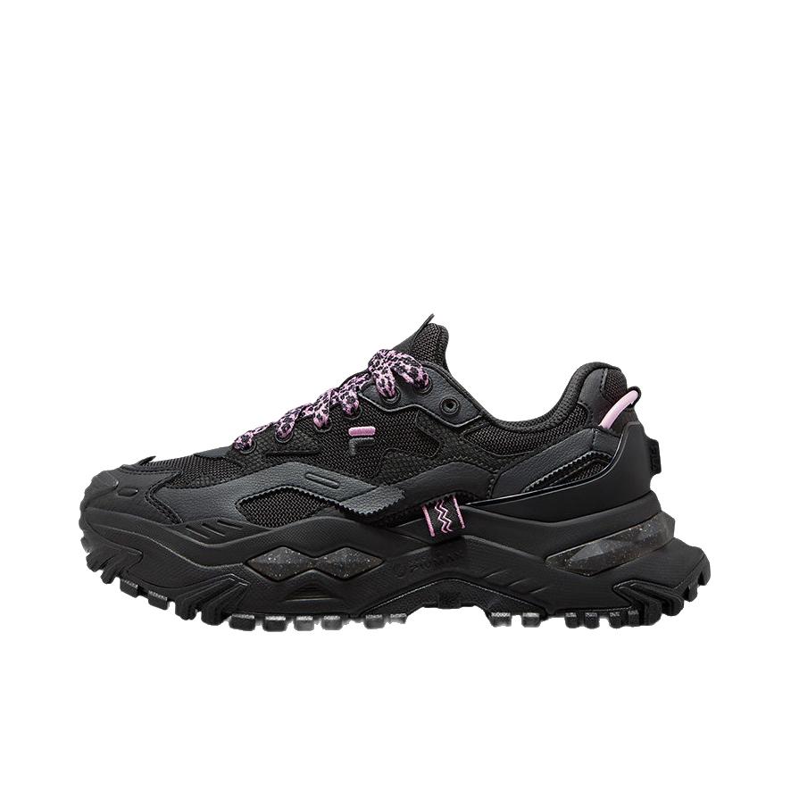 FILA/斐乐 硬糖趣野 老爹鞋 厚底增高休闲 女款/野豹粉