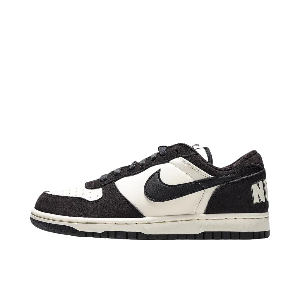 推荐商品：Nike Big Low Lux 板鞋 透气耐磨轻便复古 白色/棕色
