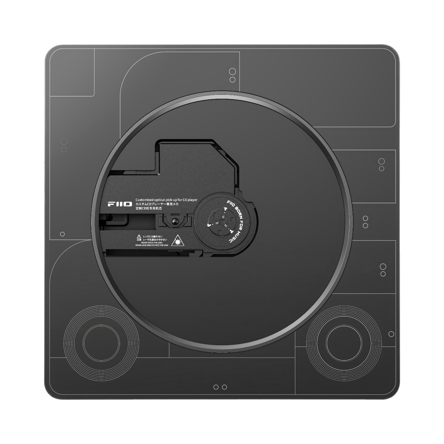 推荐商品：FiiO/飞傲 BEAT BOX CD播放器 重低音立体声设计 独立FM收音