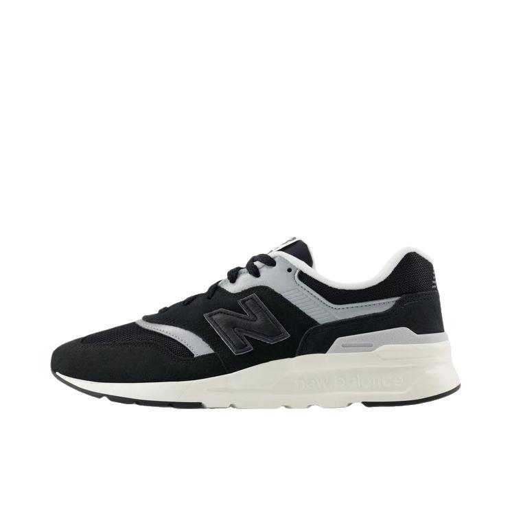 推荐商品：New Balance 997H 跑鞋 防滑耐磨减震轻便网布透气复古百搭 D宽/黑色/银色/灰色 