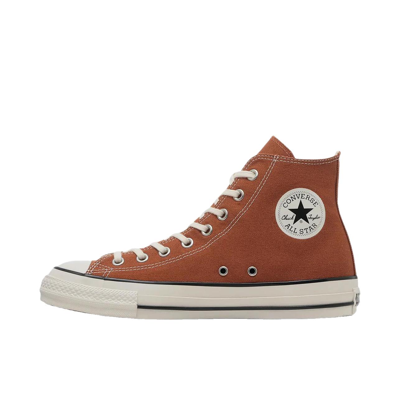 推荐商品：Converse/匡威 Chuck Taylor All Star Malden Street 帆布鞋 复古舒适轻便防滑耐磨支撑圆头高帮 高帮/赤陶色 