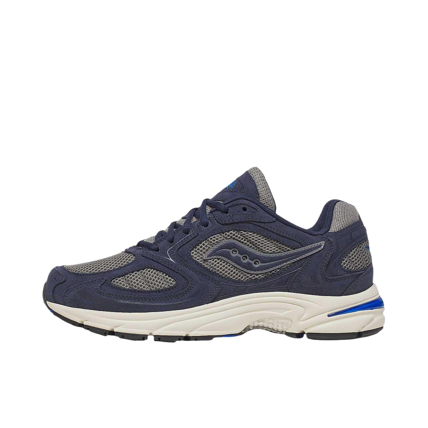 推荐商品：Saucony/索康尼 Grid Jazz 9 百搭 防滑 耐磨 低帮 跑步 运动休闲鞋 低帮/海军蓝|灰色 
