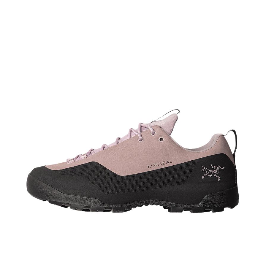 推荐商品：Arc'teryx/始祖鸟 Konseal 户外鞋 登山鞋 百搭耐磨透气支撑 深夕雾粉/黑色