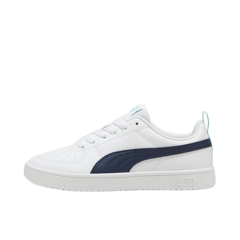 推荐商品：Puma/彪马 ricky 板鞋 休闲防滑低帮橡胶薄底支撑 低帮/大童/白色