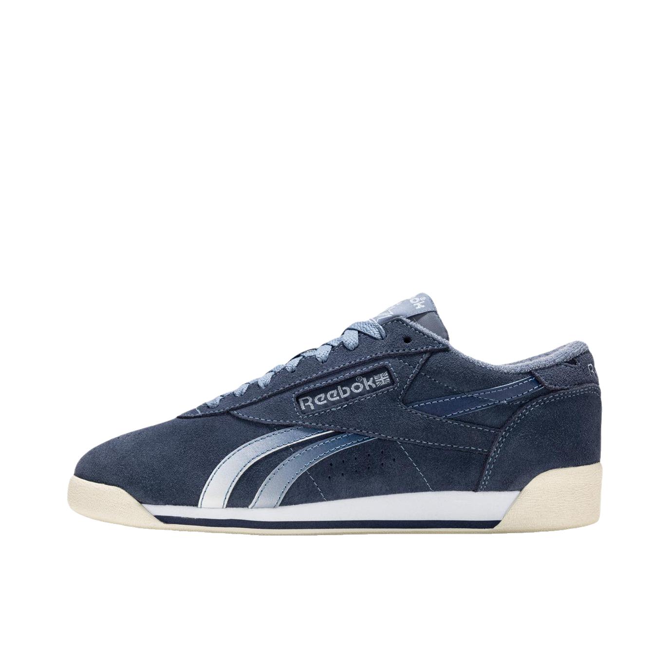 推荐商品：Reebok/锐步 F/S LO 运动休闲鞋 平底复古日常通勤 低帮/女款/蓝色