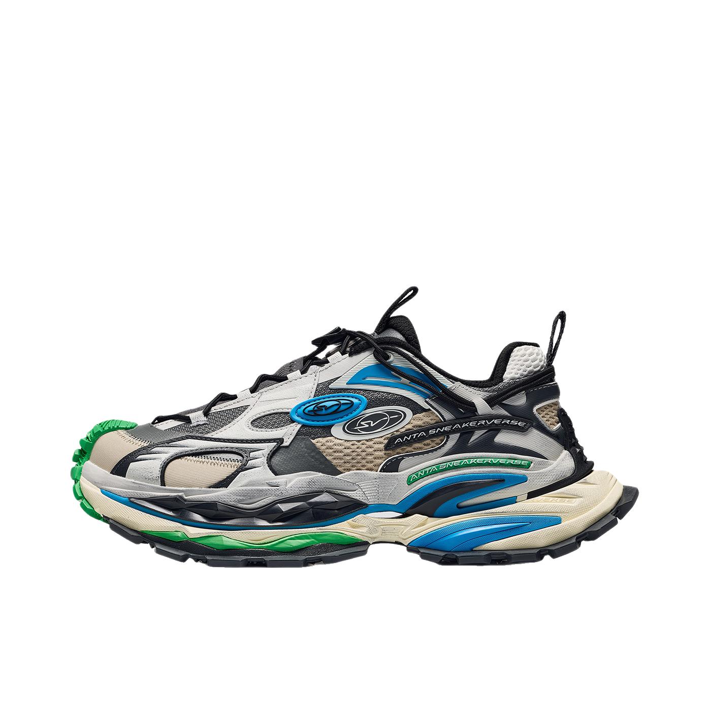 推荐商品：ANTA SNEAKERVERSE StrataVerse 运动休闲鞋 百搭耐磨减震 低帮/积云灰/沙粒灰/信鸽灰/基础黑