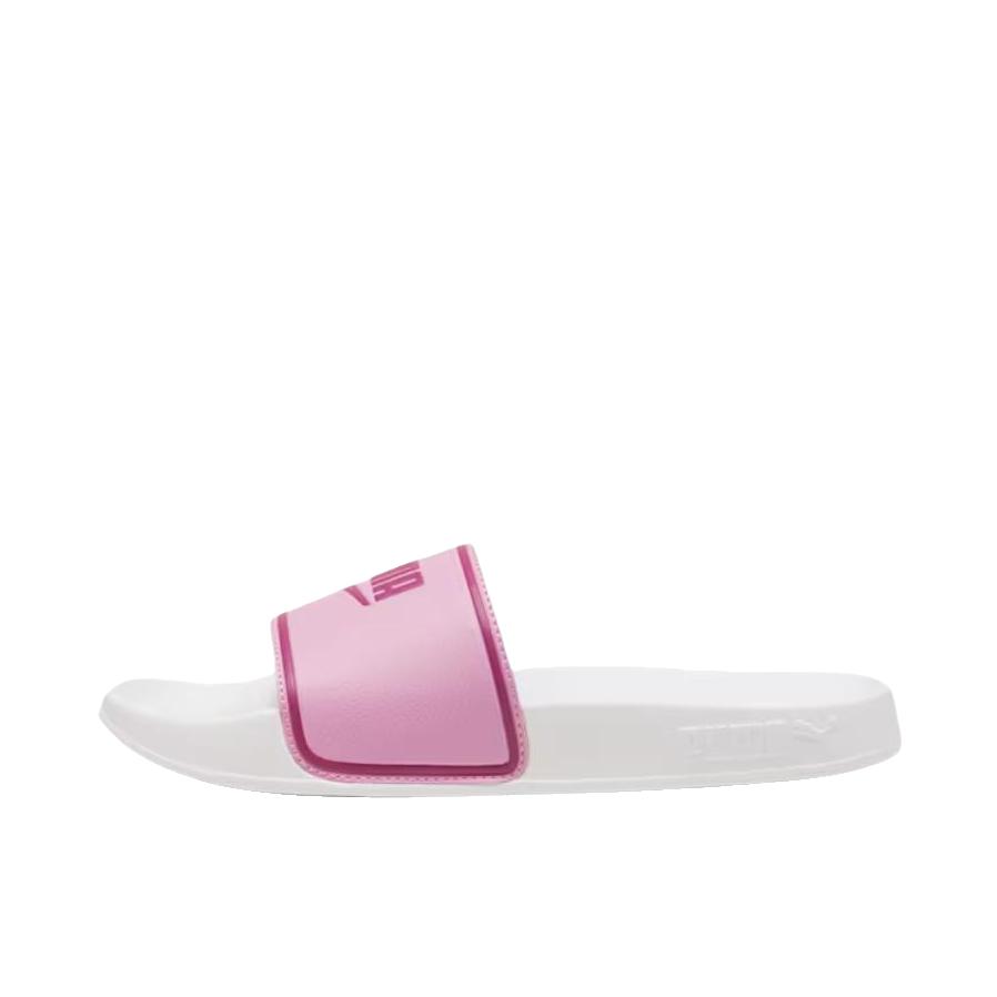 推荐商品：Puma/彪马 leadcat ftr 防滑耐磨 透气 运动 拖鞋 白色/粉色 
