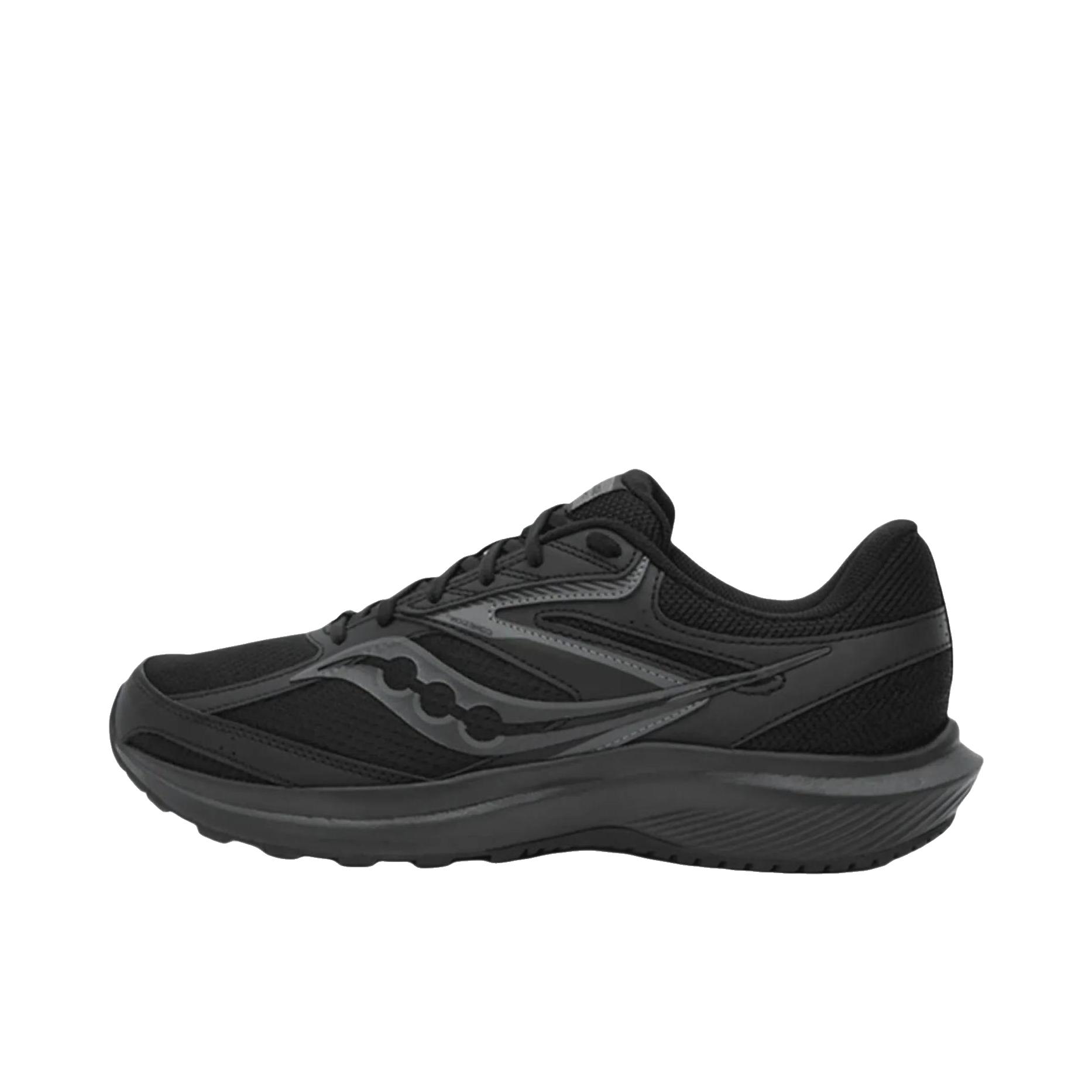 推荐商品：Saucony/索康尼 COHESION凝聚17 缓震 防滑耐磨 网布透气 舒适轻便 马拉松 跑鞋 S20943 全黑色