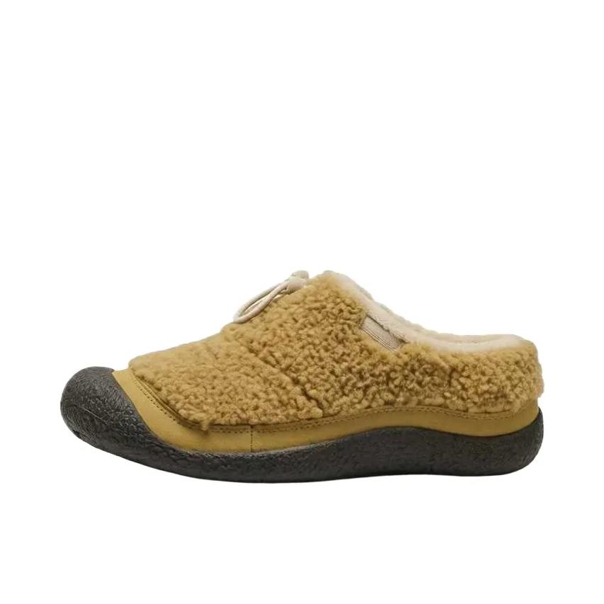 推荐商品：KEEN/科恩 HOWSER II 一脚蹬 露营 户外休闲鞋 女款/卡其色