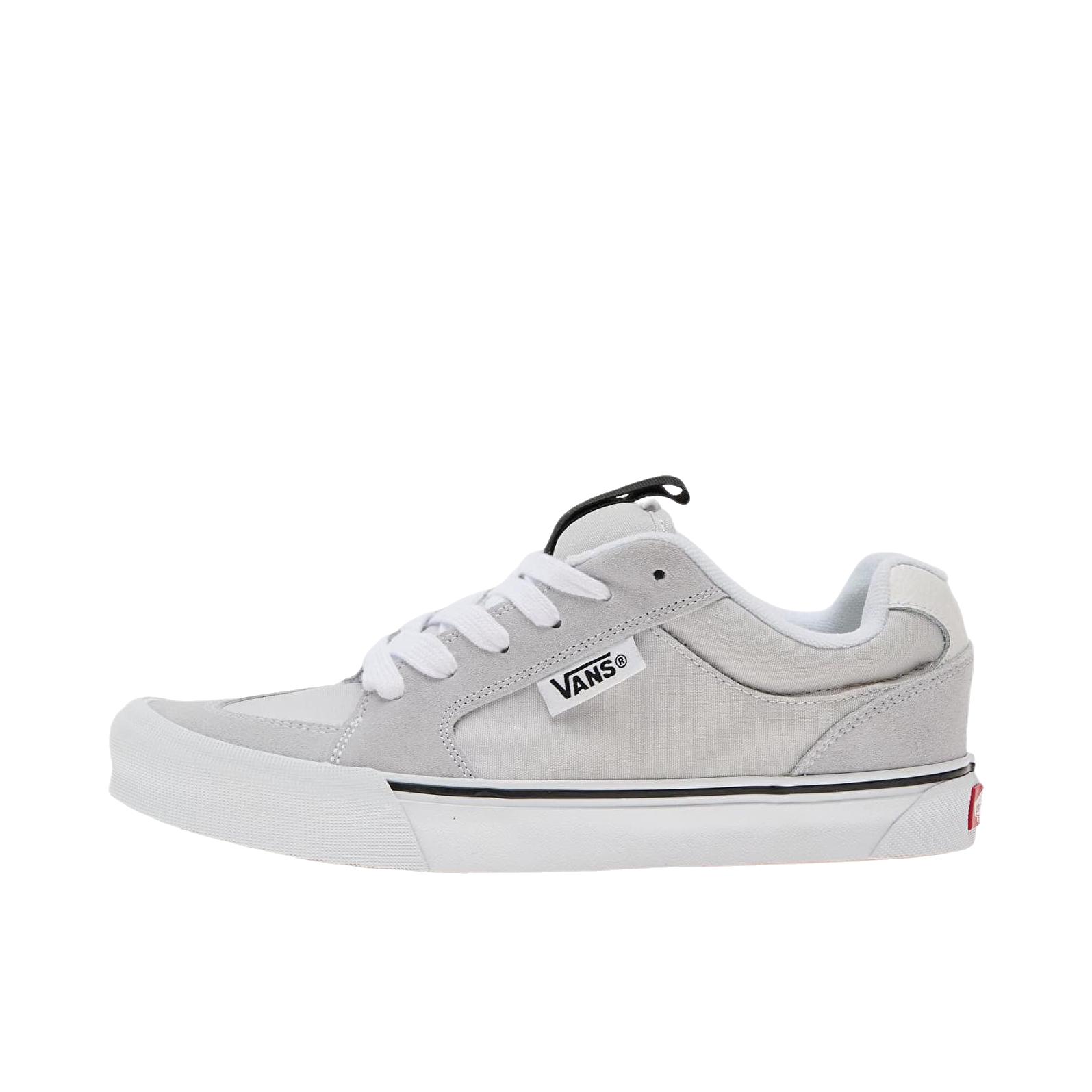 推荐商品：Vans/范斯 Chukka Push 包裹性 防滑耐磨 圆头 舒适百搭 帆布鞋 浅灰色