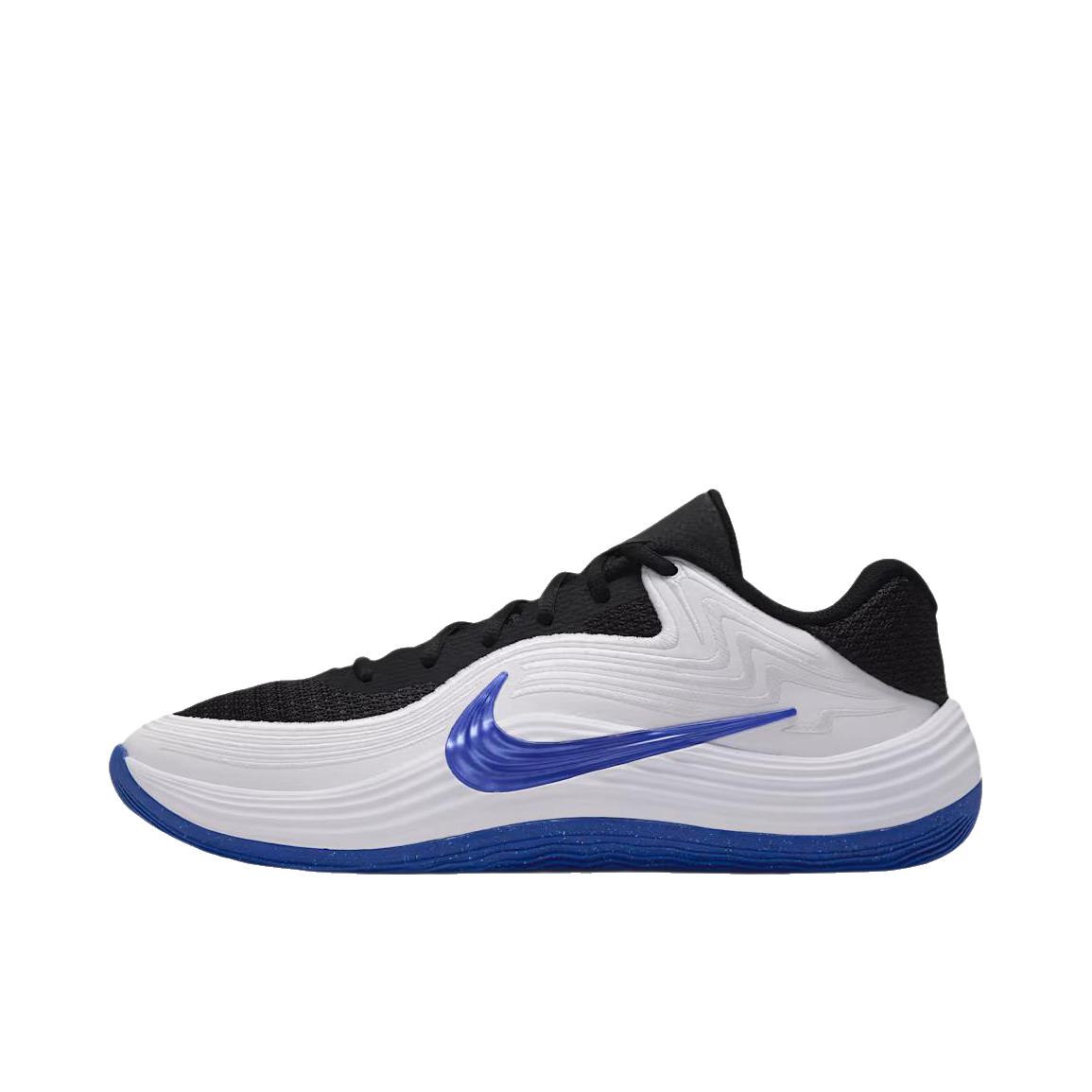 推荐商品：Nike Precision精密 8 篮球鞋 舒适透气百搭时尚抗扭缓震 低帮/白色/蓝色