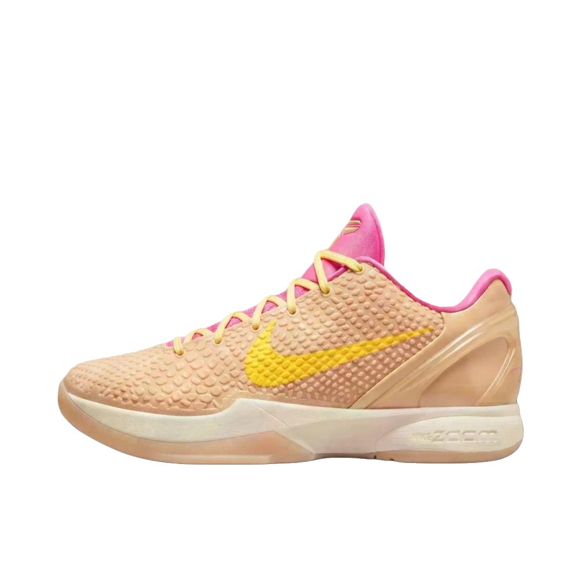 推荐商品：Nike Zoom Kobe 6 篮球鞋 抗扭包裹性轻便减震防滑耐磨实战舒适百搭低帮 Caitlin Clark联名/PE版/低帮/米色