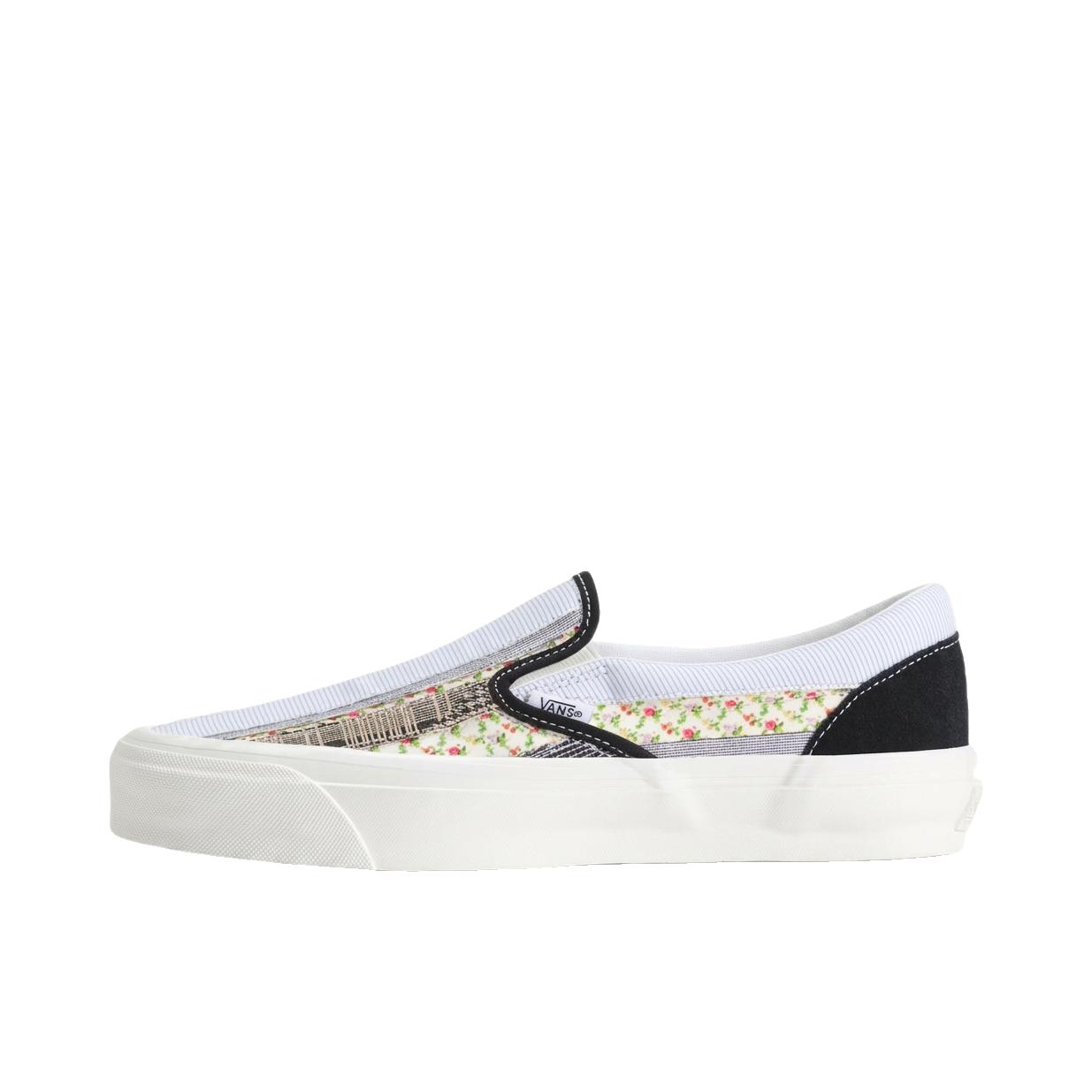 推荐商品：Vans/范斯 Premium Classic Slip-On 板鞋 圆头一脚蹬厚底 低帮/蓝色/黑色 