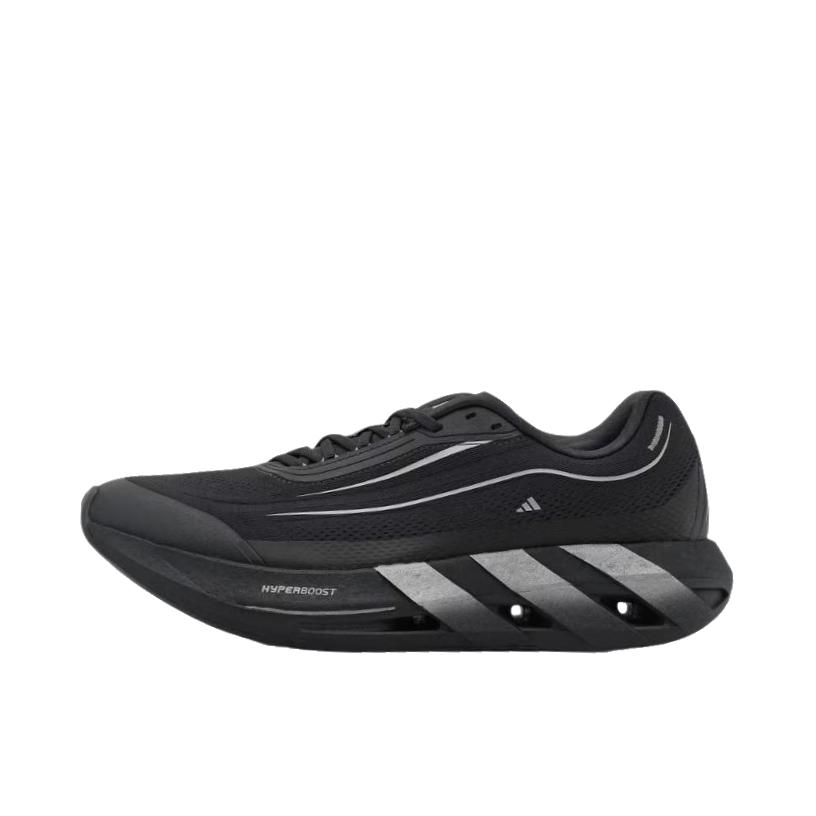 推荐商品：adidas HYPERBOOST LITE 跑鞋 超轻稳定防滑 低帮/黑色