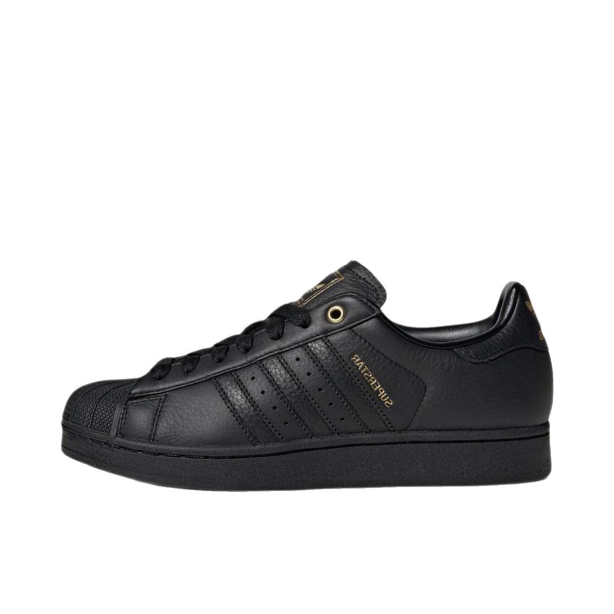 推荐商品：adidas Originals Superstar 2 板鞋 复古防滑耐磨贝壳头贴合圆头支撑 乌黑色/金色