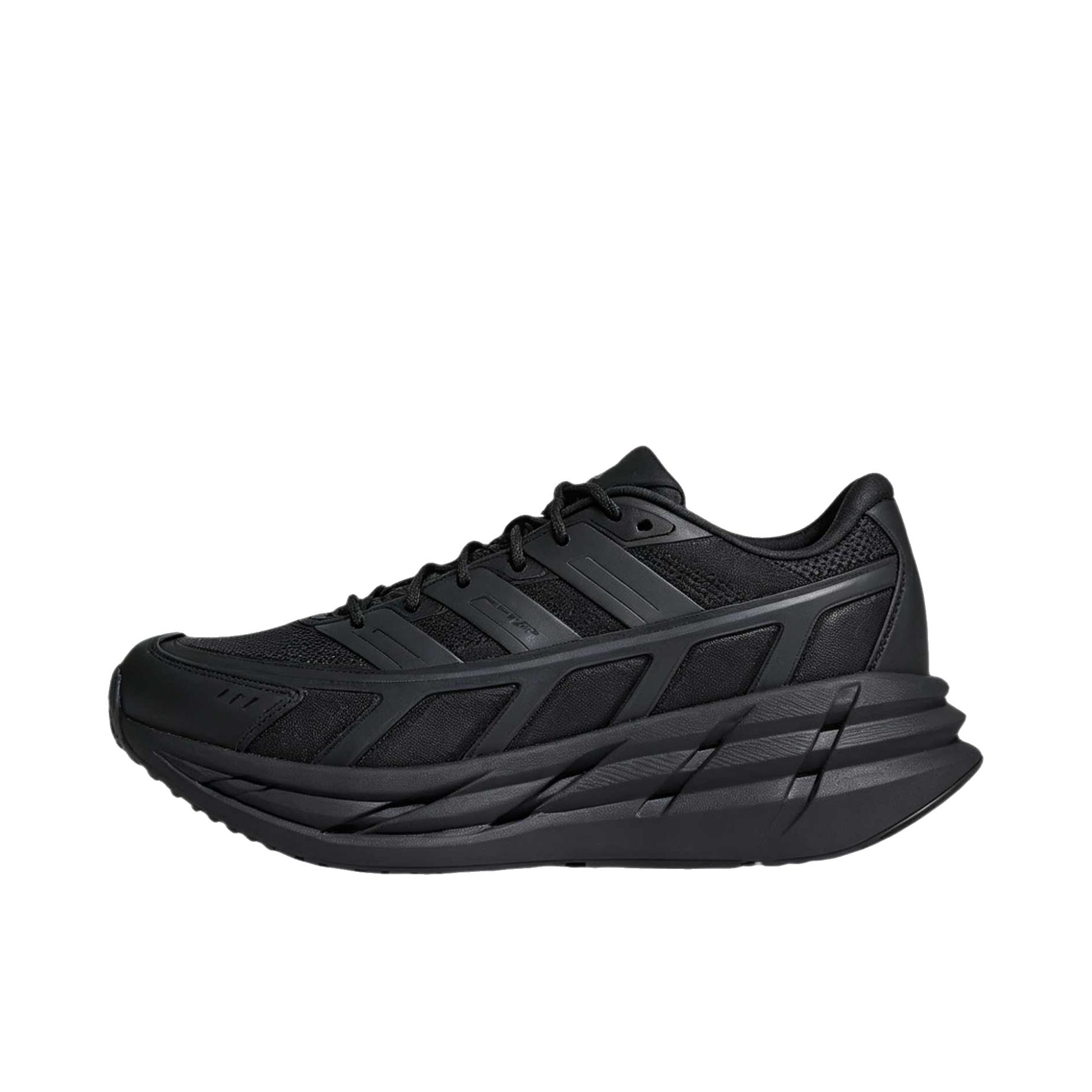 推荐商品：adidas Adistar 跑鞋 减震防滑耐磨织物 低帮/核心黑/灰六/夜灰 