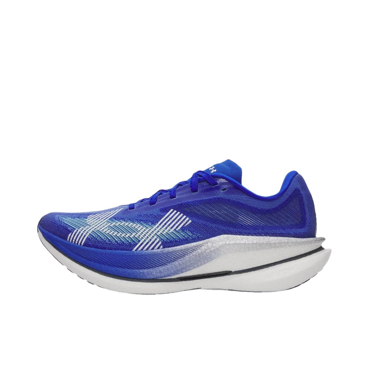 推荐商品：Under Armour/安德玛 Velociti Elite 3 跑鞋 圆头厚底系带舒适 皇家蓝 
