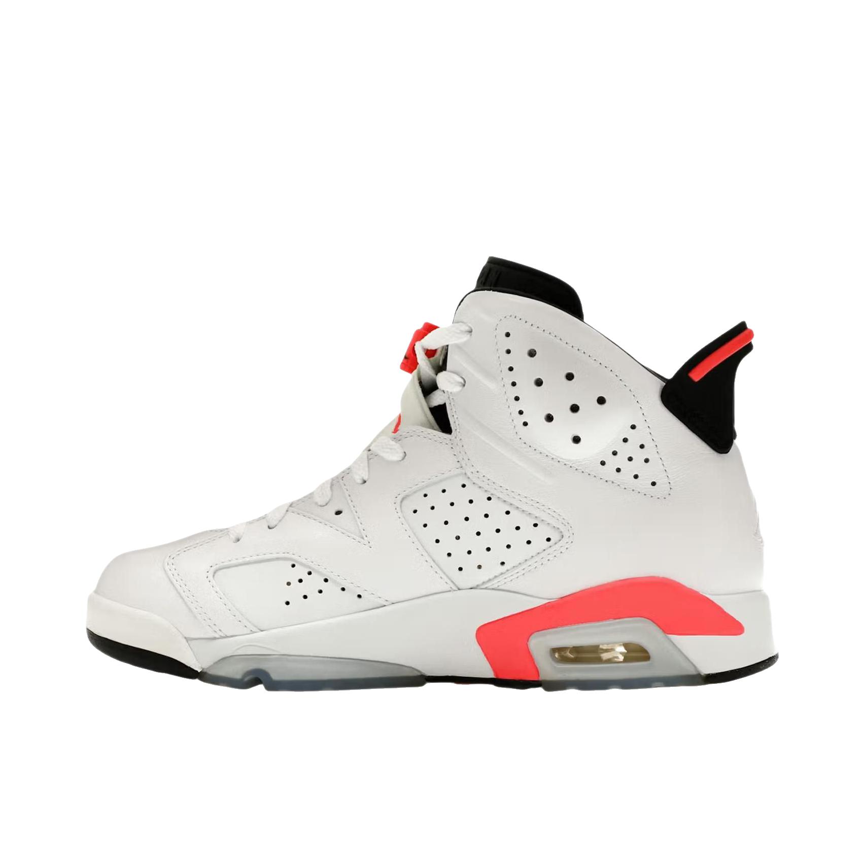 推荐商品：Air Jordan 6 运动休闲鞋 复古耐磨防滑缓震支撑合成革 2026版/白色