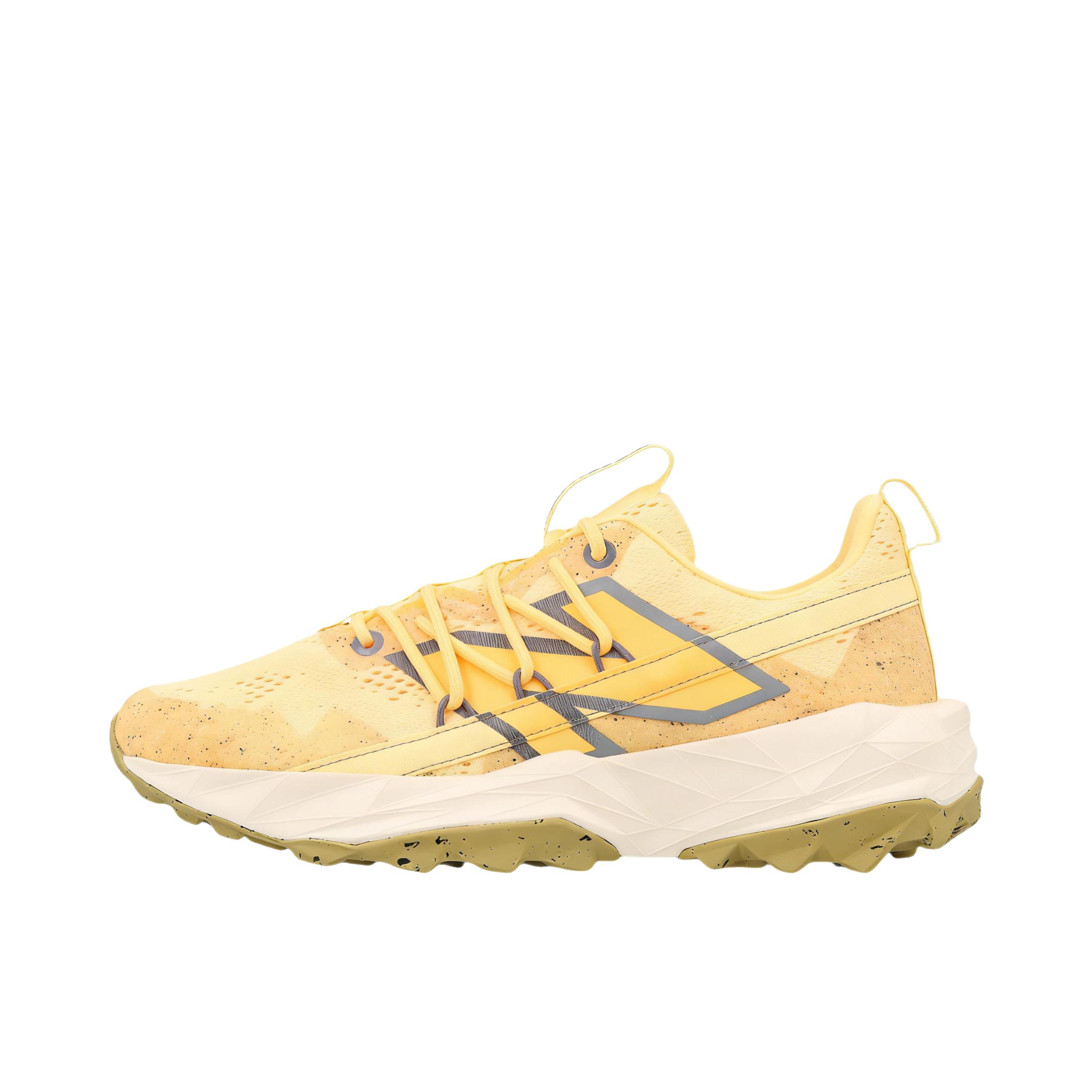 推荐商品：New Balance Tektrel 跑鞋 织物防滑减震耐用回弹防泼水贴合耐久支撑 黄色/白色