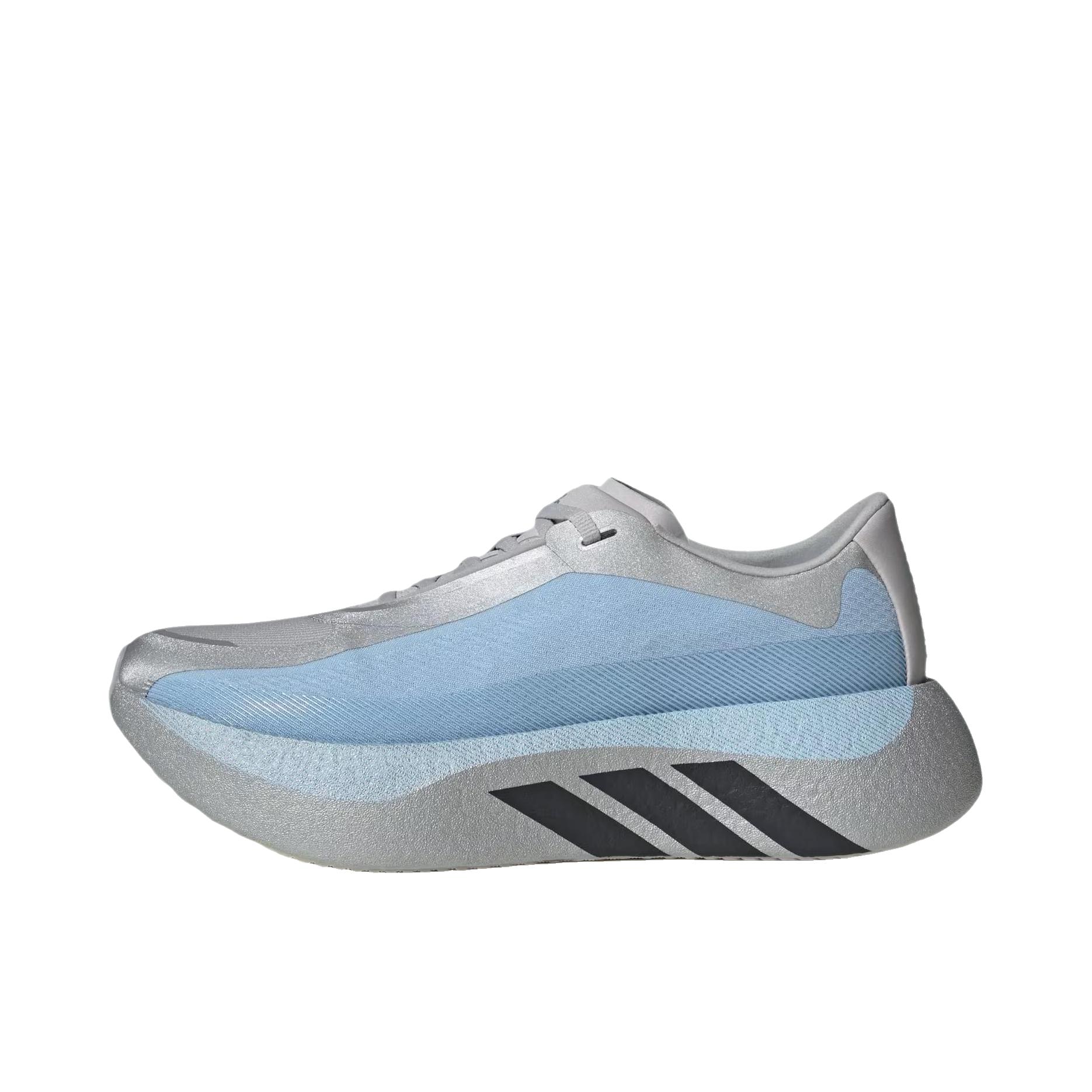 推荐商品：adidas Hyperboost Edge 跑鞋 系带圆头厚底贴合 低帮/灰二色/碳黑色/晴空