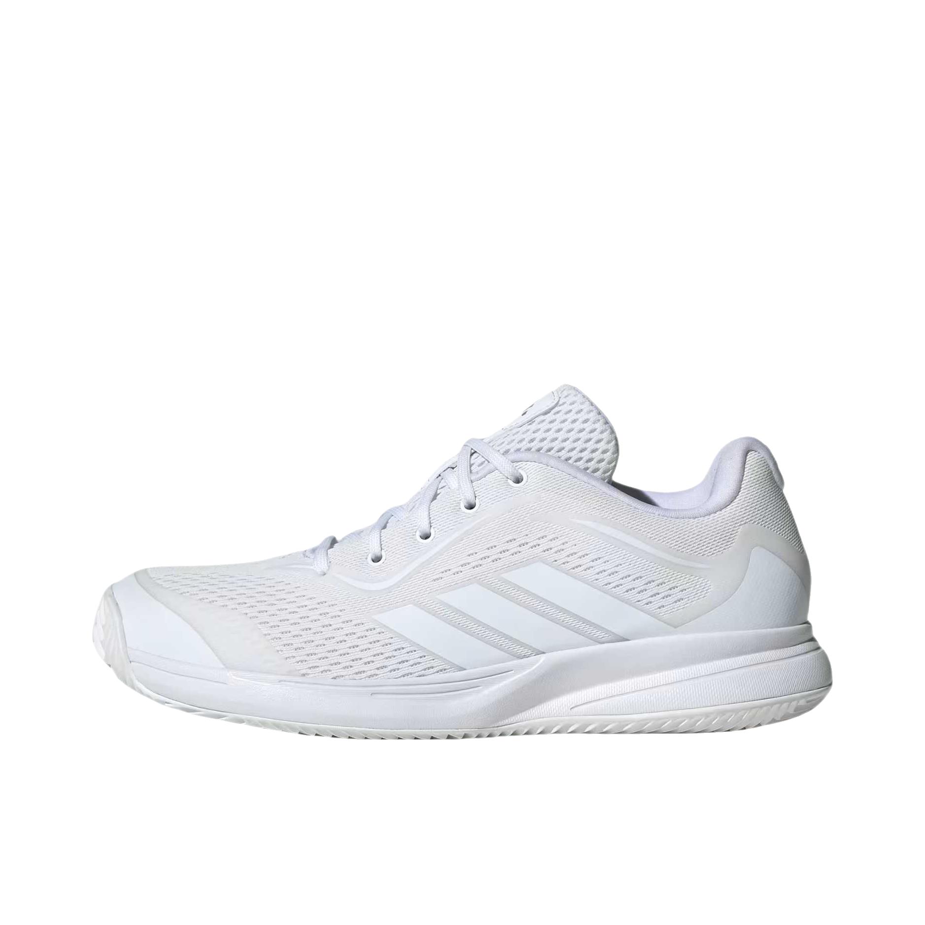 推荐商品：adidas Avaflash 防滑耐磨 稳定 训练 轻便 减震 网面 网球鞋 低帮/云白色/银色金属 