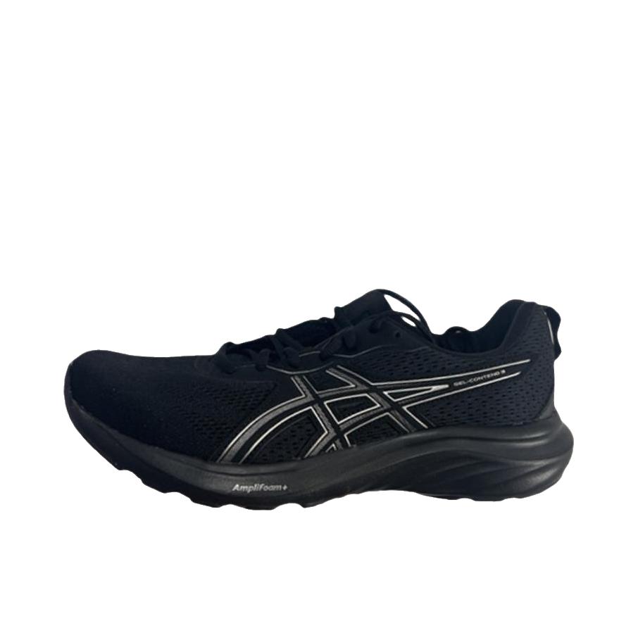 推荐商品：Asics/亚瑟士 Gel-Contend 9 跑鞋 网面透气舒适缓震轻便缓冲轻量回弹支撑系带百搭圆头贴合 低帮/黑色 