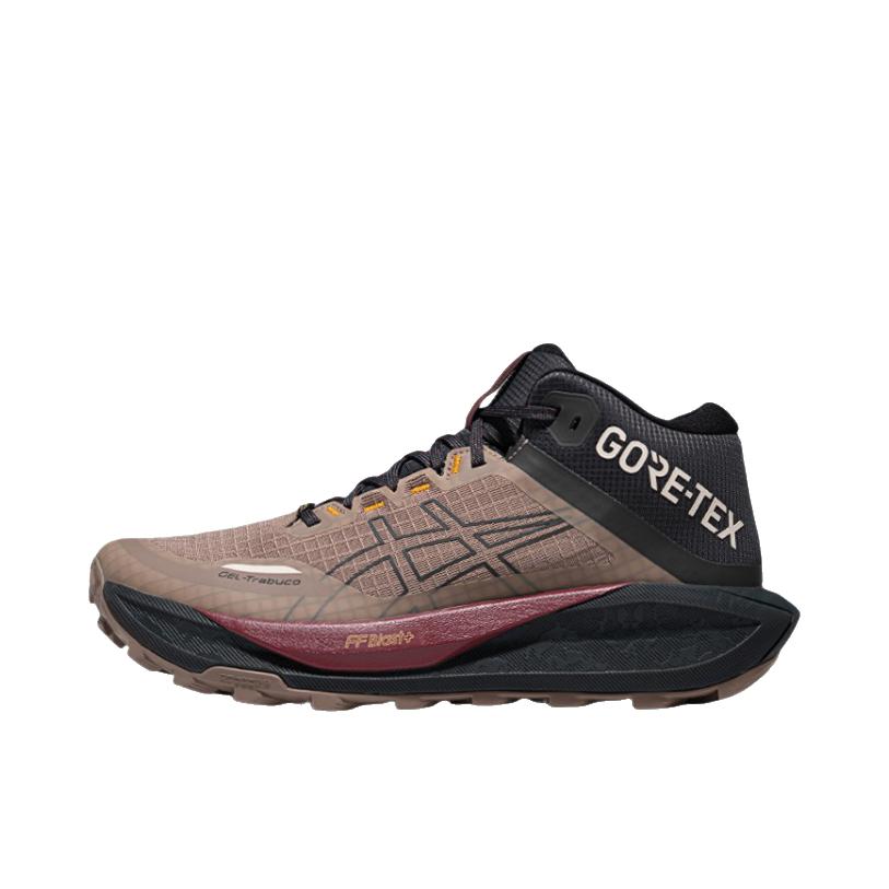 推荐商品：Asics/亚瑟士 GEL-TRABUCO 越野跑鞋 百搭耐磨防水缓震回弹贴合抓地 中帮/灰色/褐色/石墨灰