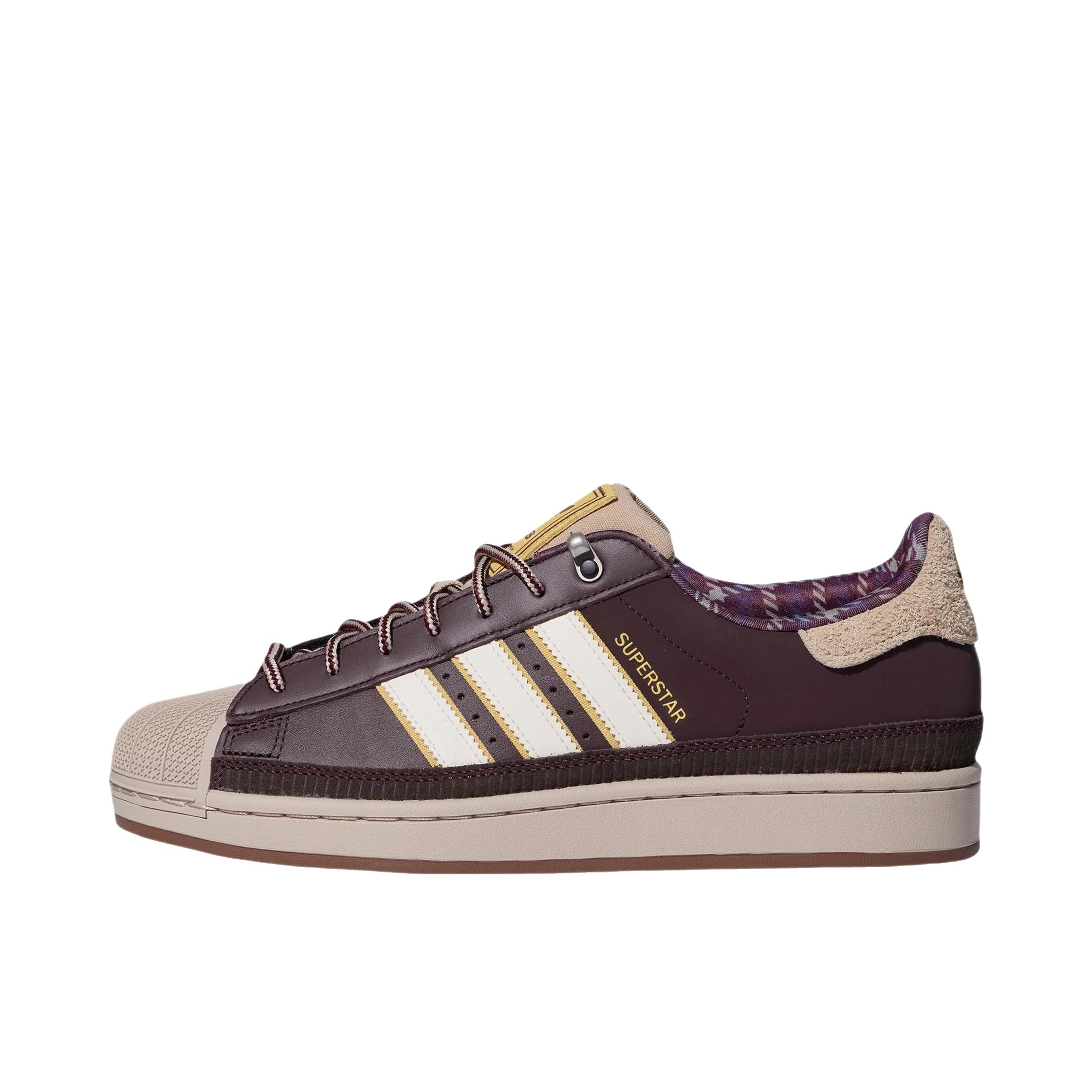 推荐商品：adidas Originals Superstar 2 板鞋 复古防滑耐磨贝壳头贴合圆头支撑 低帮/棕色/黑色