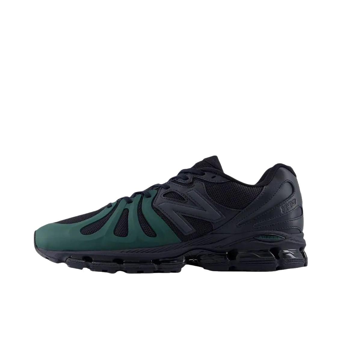 推荐商品：New Balance 1890 跑鞋 系带圆头厚底舒适贴合机能风 低帮/D宽/黑色/绿色