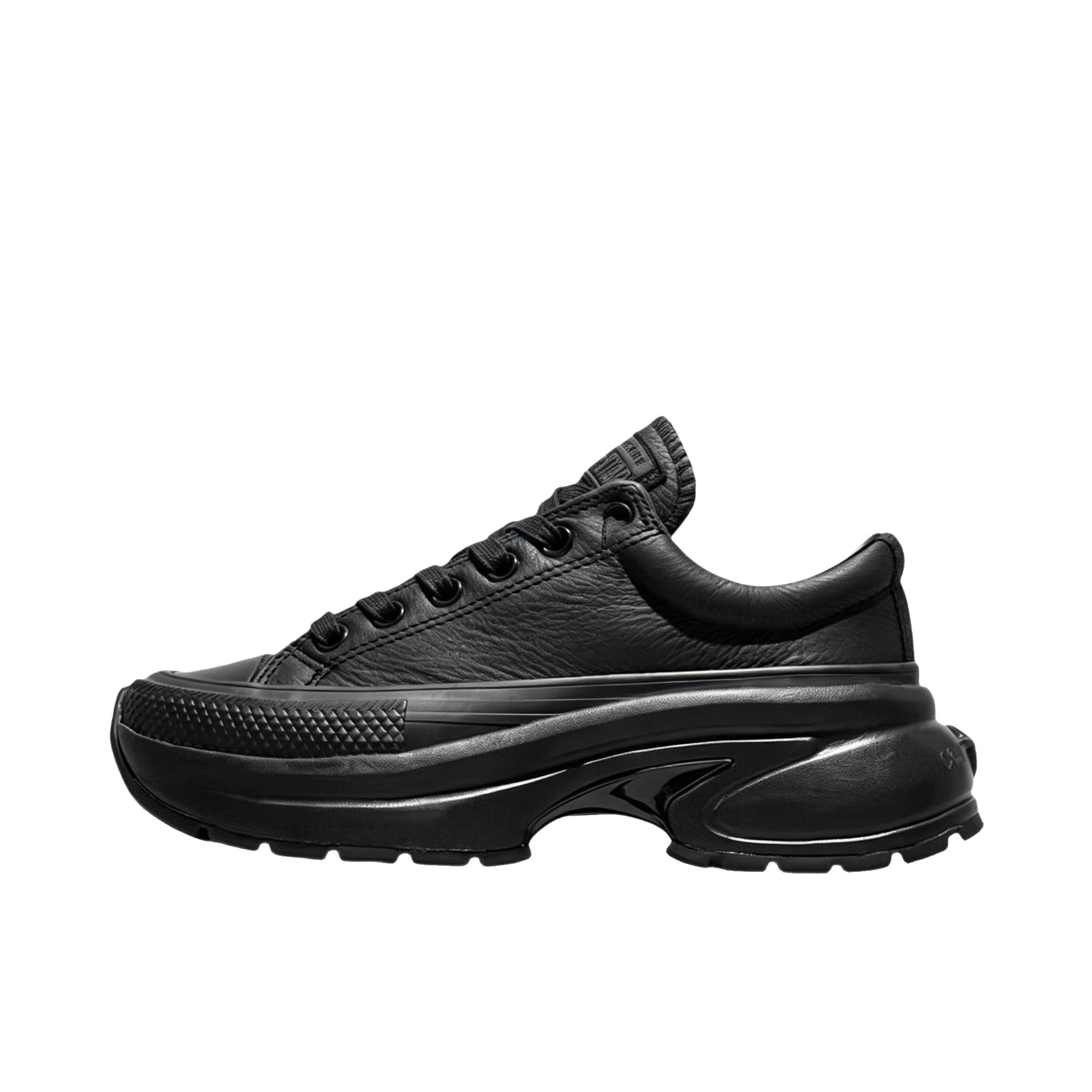 推荐商品：Converse/匡威 Run Star Crush 运动休闲鞋 厚底增高透气 低帮/黑色