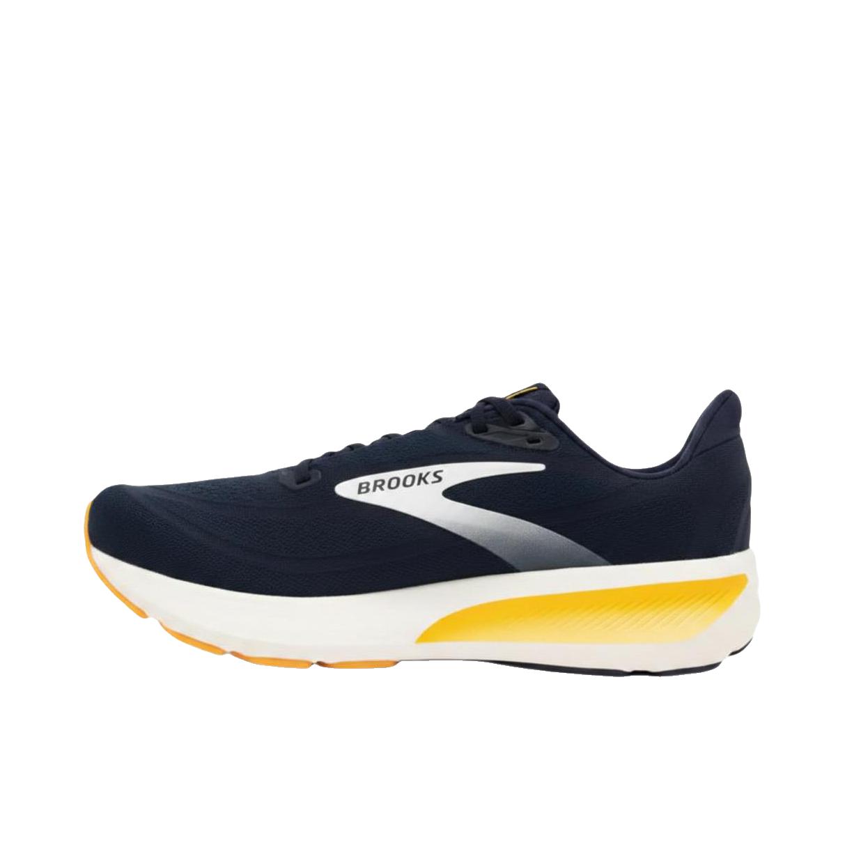 推荐商品：Brooks/布鲁克斯 Revel 9 跑鞋 圆头舒适耐磨 低帮/海军蓝色 