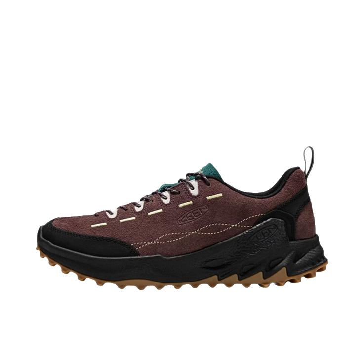 推荐商品：KEEN/科恩 Jasper Zionic 支撑 耐用 耐磨 户外休闲鞋 浆果紫/地中海绿